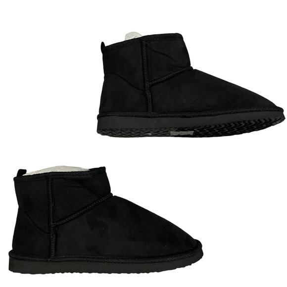 MIA Syndee Bootie 10 Black Comfort Casual Fall Winter athlesiure - Picture 4 of 9